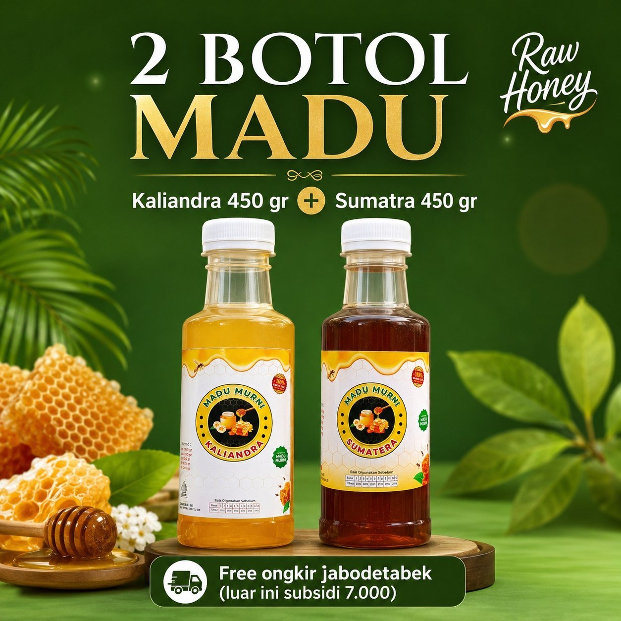 Madu Kaliandra &  Madu Sumatra