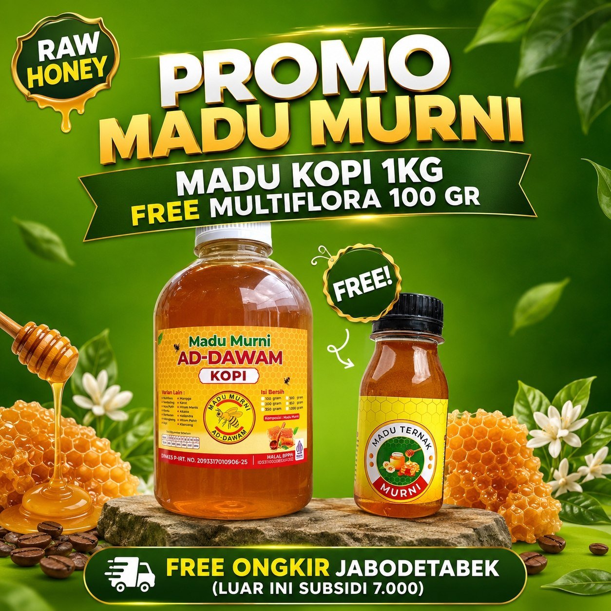 Madu Murni 1000gram